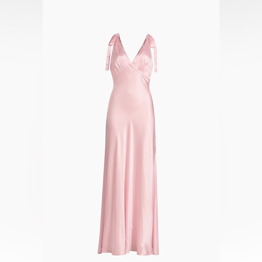 Reformation silk pernille dress